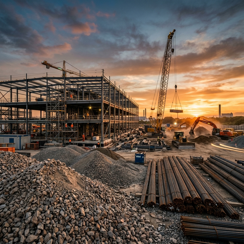 Industrial Construction Site